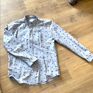 Frank and Oak Wilderness Design Long Sleeve